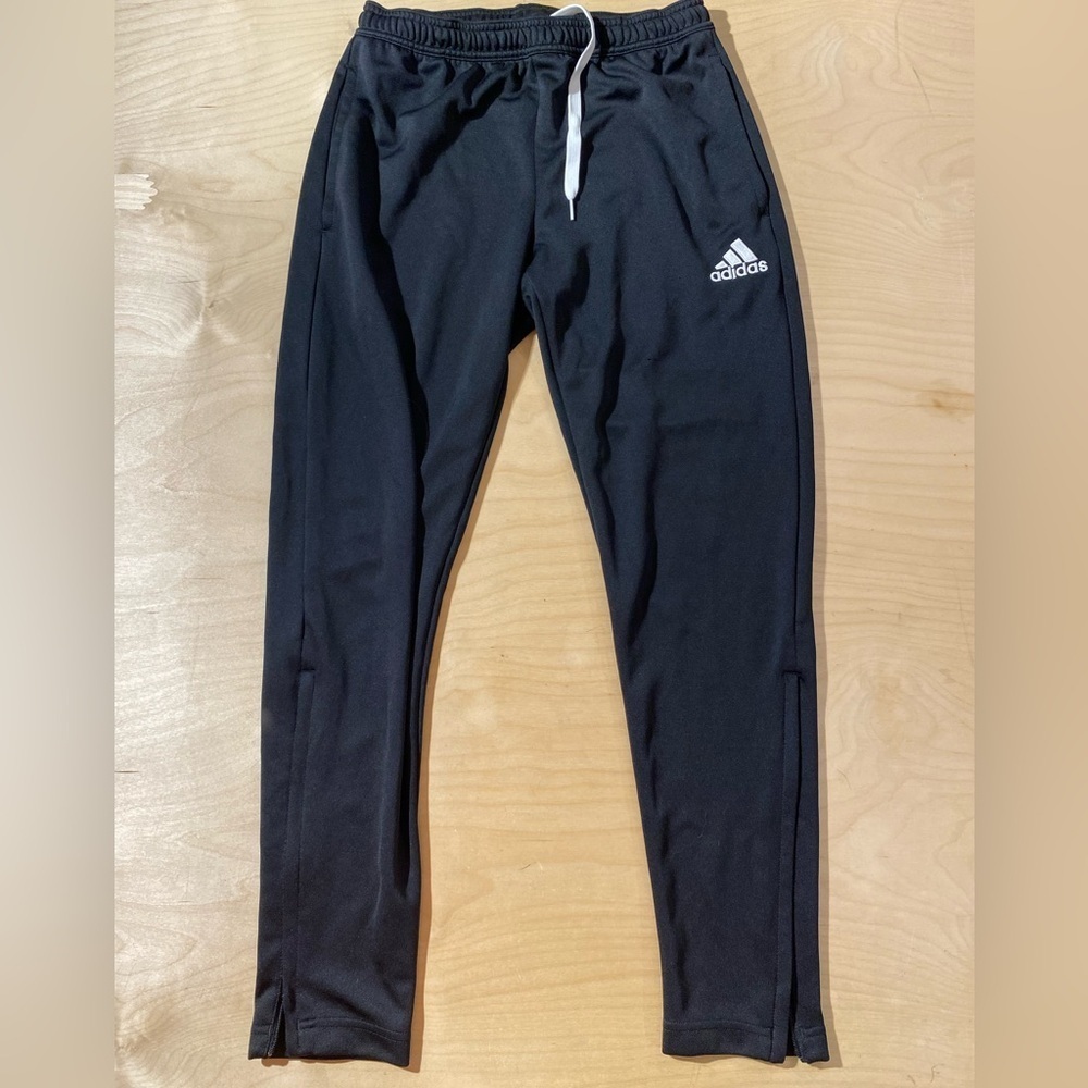 Adidas Black Athletic Joggers Medium (OO) - Picture 4 of 10